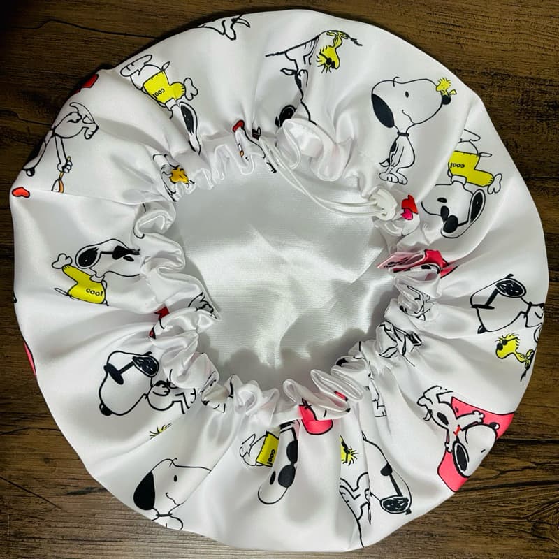 Touca de Cetim Gloss Snoop Ajustável Dupla Face Qualidade Premium