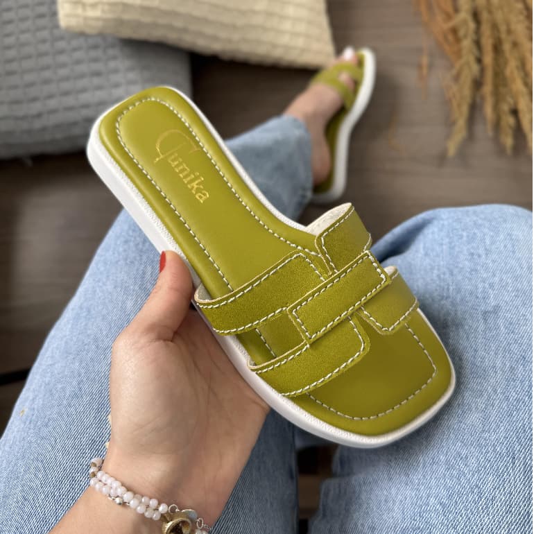 Papete feminina casual confortável, popular - Tunika 4027