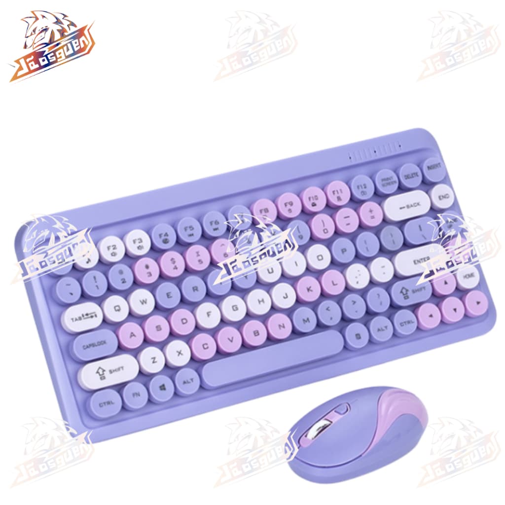 Kit Teclado E Mouse Wireles Sem Fio Usb Bluetooth LEY-176A