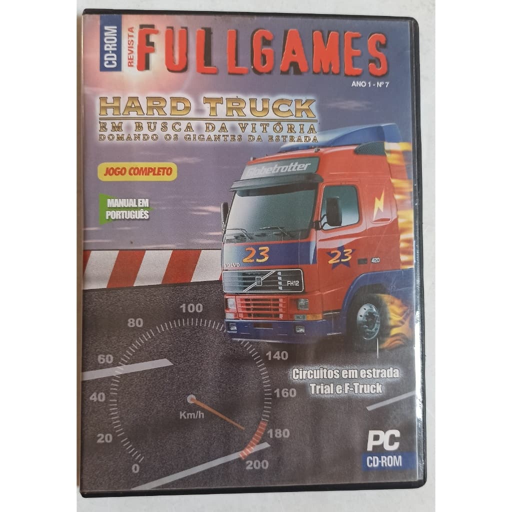 PC GAME - Fullgames Box: Hard Truck - original, usado, completo e em bom estado