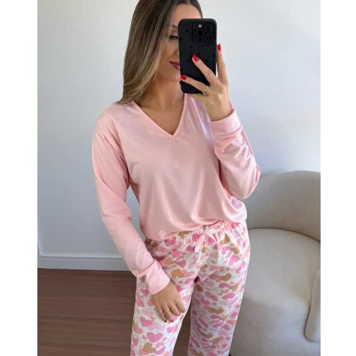 1 CONJUNTO PIJAMA DE INVERNO