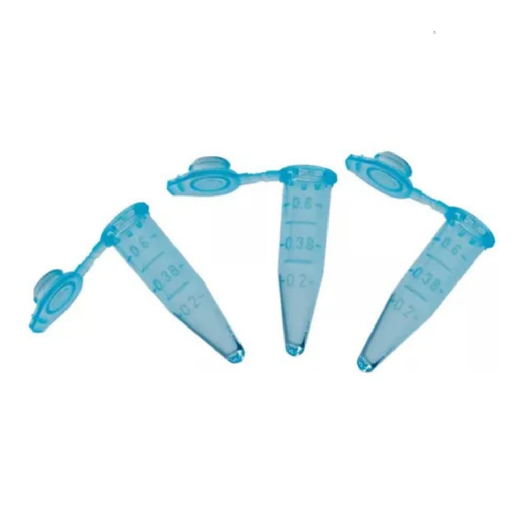 Microtubo Pino Flaconete Epp 0,6ml  pacote C/ 1000 Peças