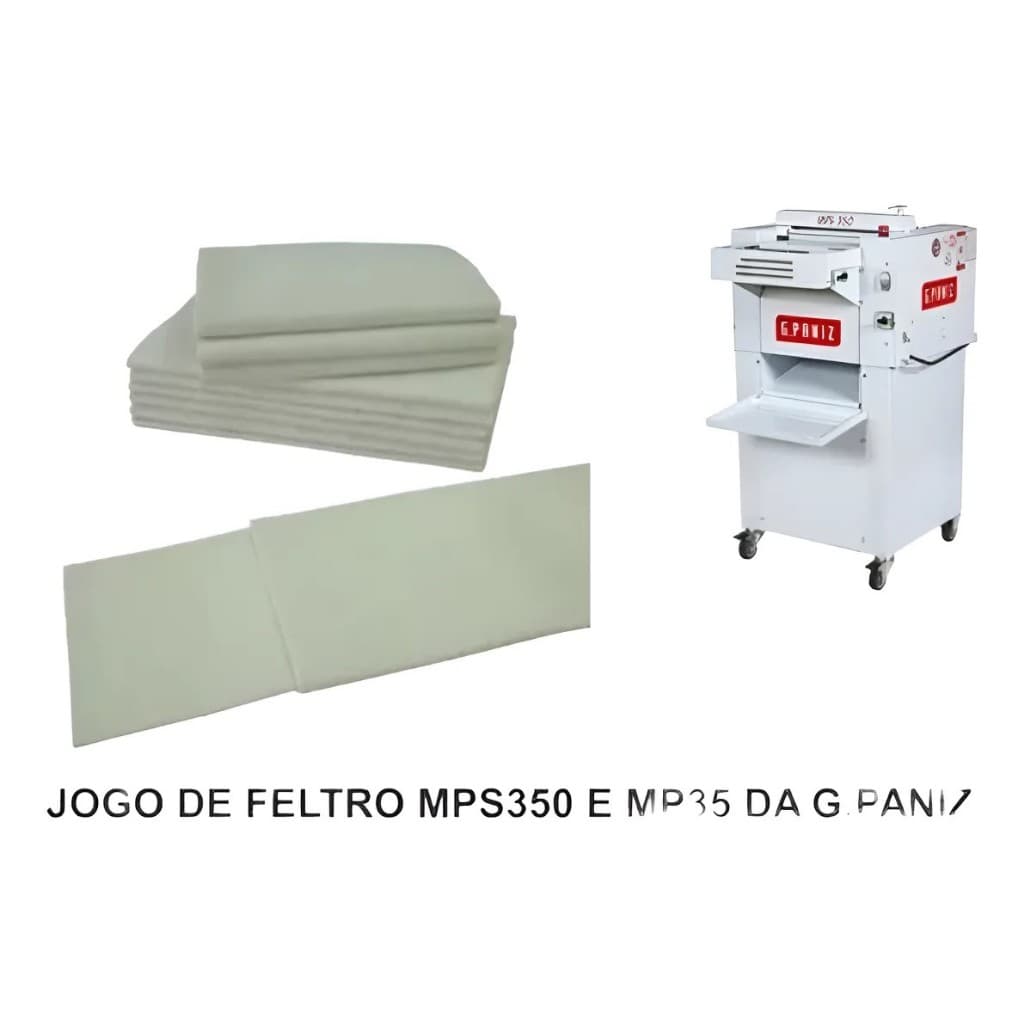 2 Lona Feltro Lã P/modeladora G.paniz Mps350 27x30 Por 37cm