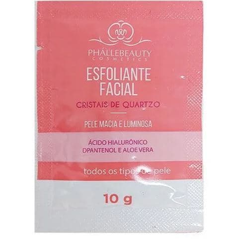 Mascara Esfoliante Facial Cristais De Quartzo - Phallebeauty 10g