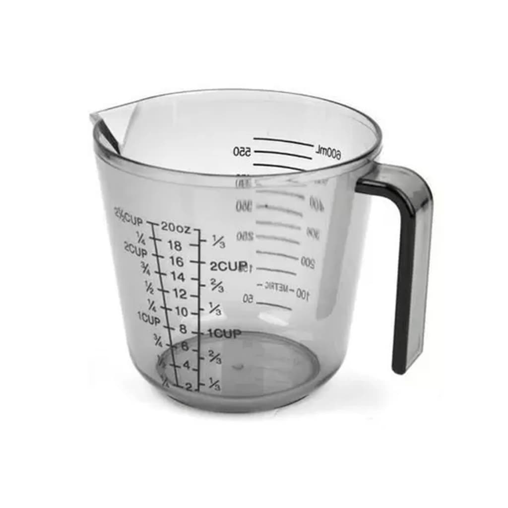 Jarra Medidora Black 600ml em Acrílico – James.F