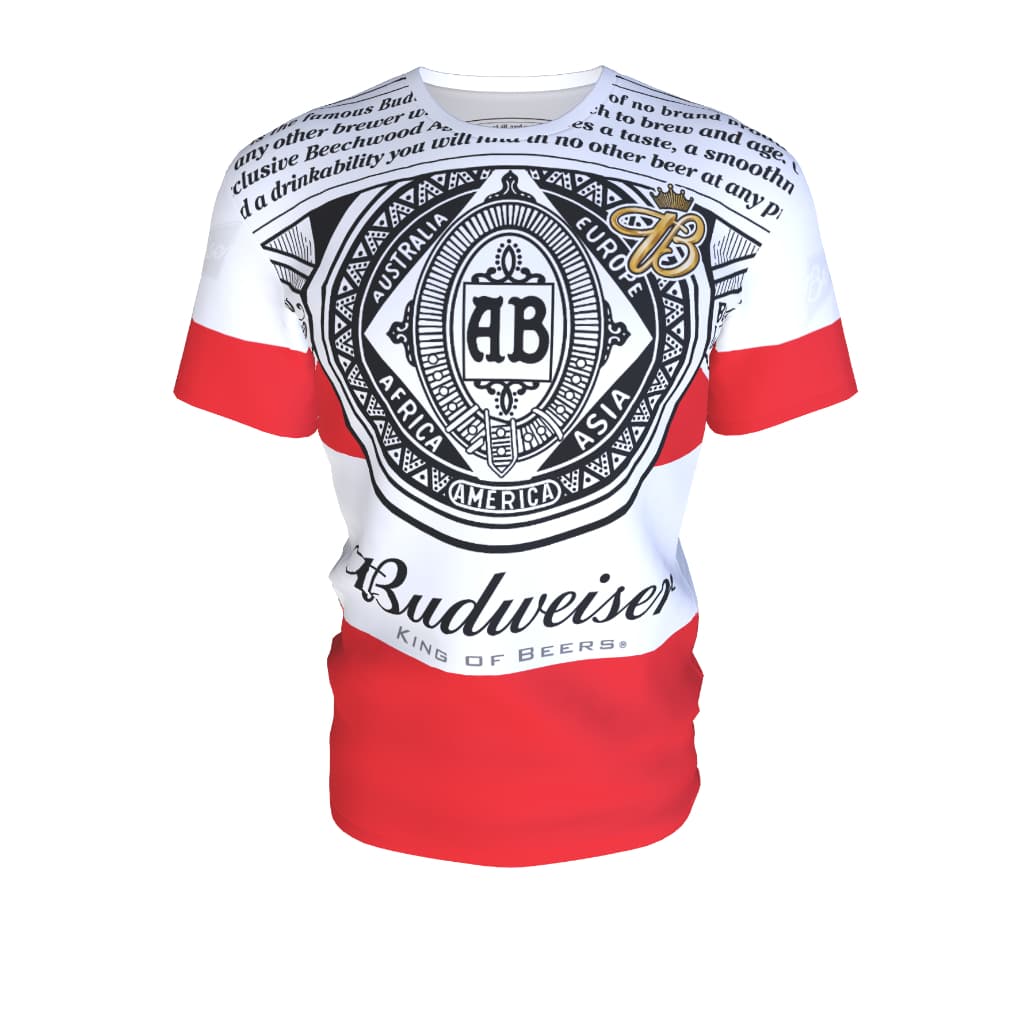 Camisa budweiser (5175)