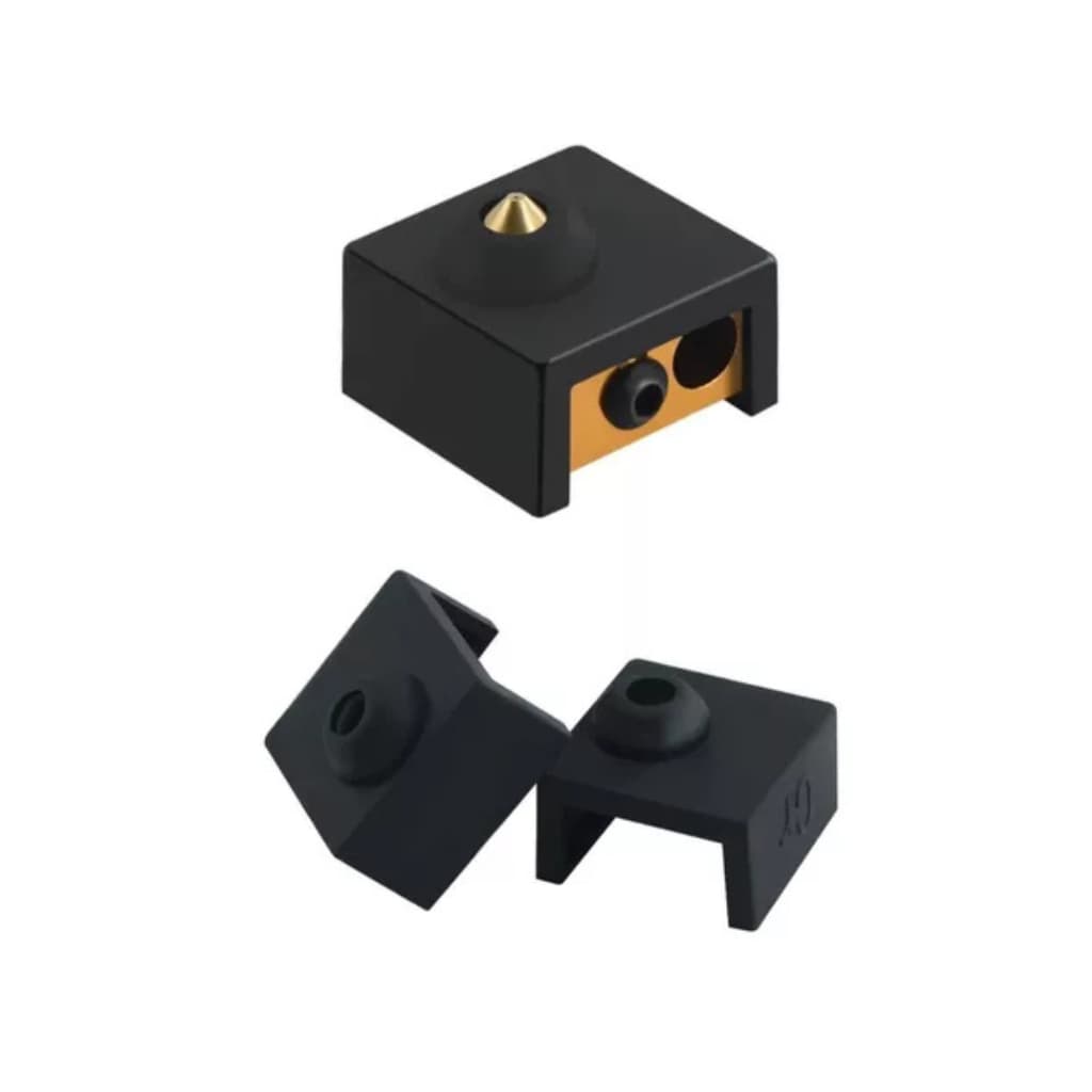 Kit Com 2 Capa Silicone Do Hotend Impressora 3d Ender 3 [ código 218 ]