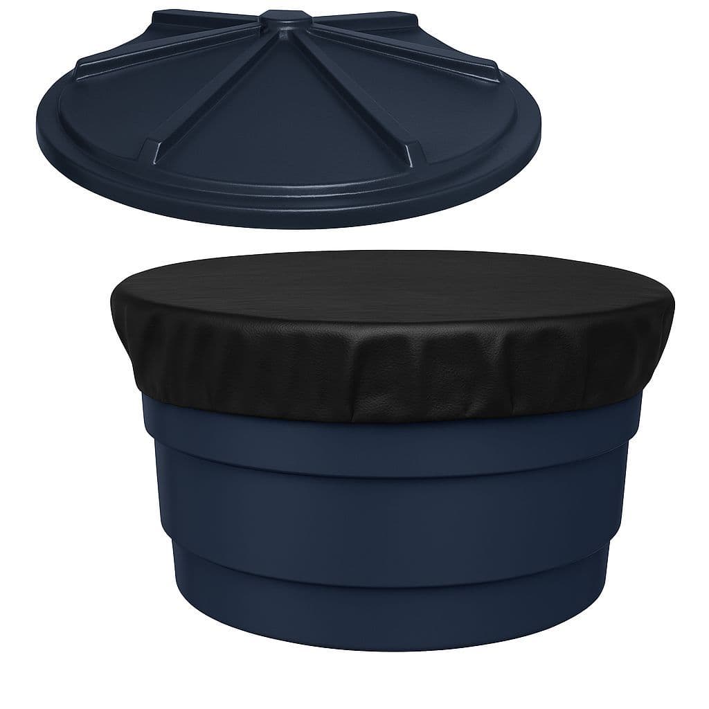 Capa Caixa D Agua Redonda 1000 Litros Contra Dengue Sujeira a mais segura do mercado