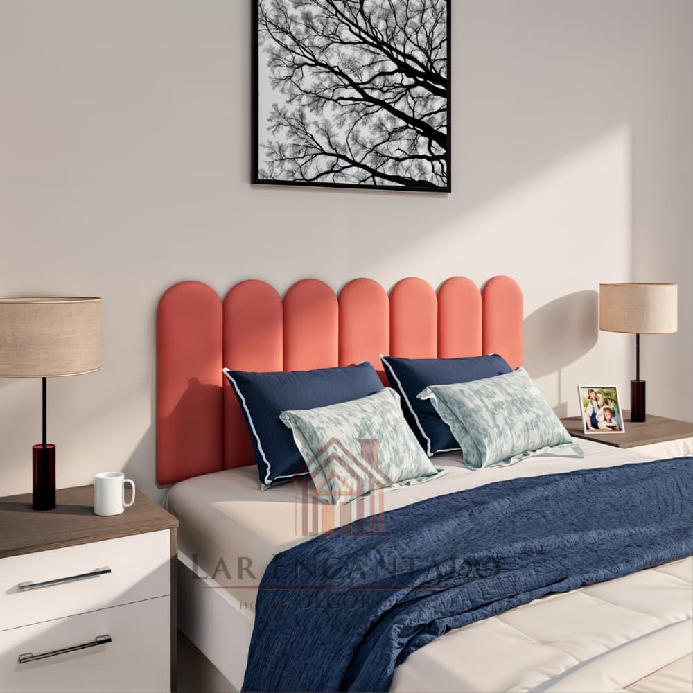 Cabeceira Autocolante 45x20cm Nuvem  Cama Solteiro Casal Queen e King - Envio Rapido