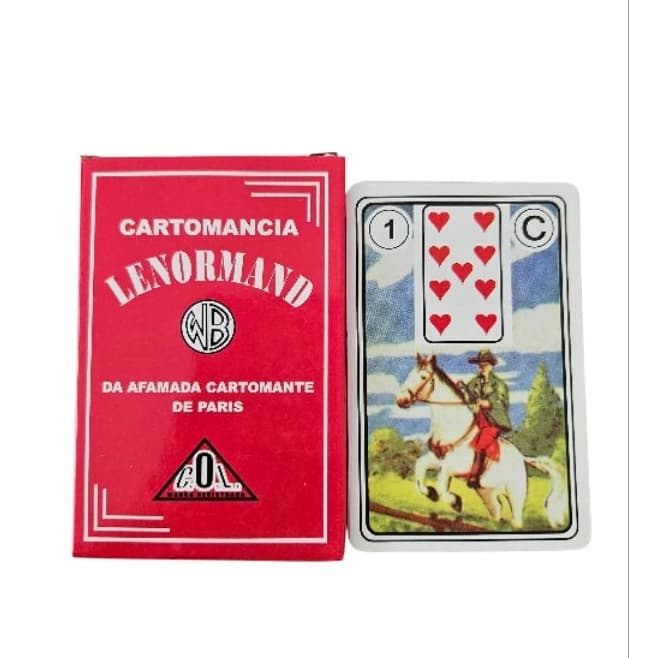 Tarot Baralho Lenormand Cartomancia Deck 36 Cartas