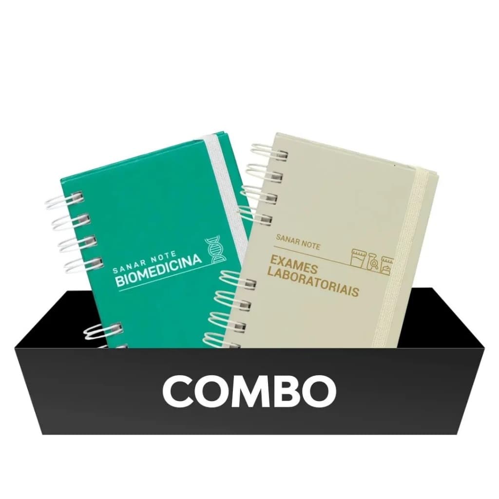 Combo Sanar Note : Biomedicina + Exames Laboratoriais