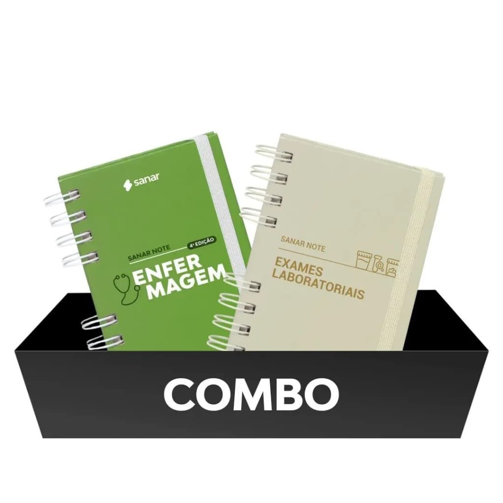 Combo Prática (enfermagem + Exames Laboratoriais) 2 Livros