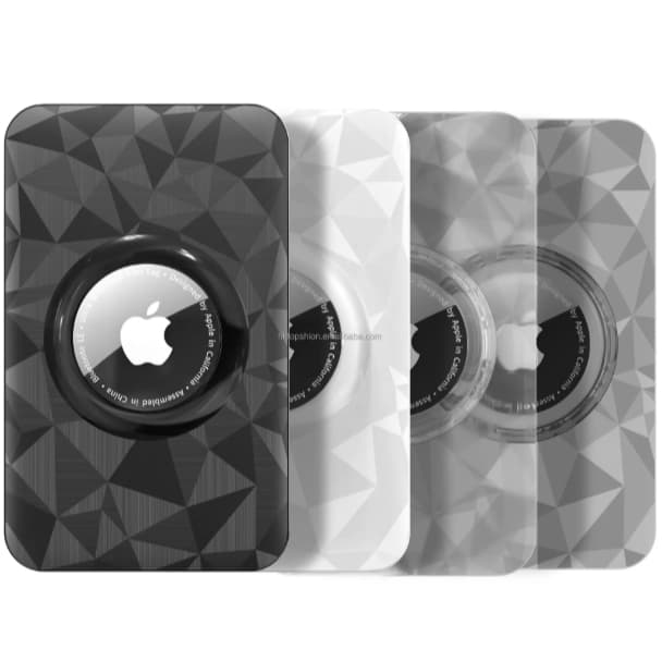 Case Cartão Para Carteira Compatível Com Airtag Discreto, suporte de airtag para bolsas e carteiras