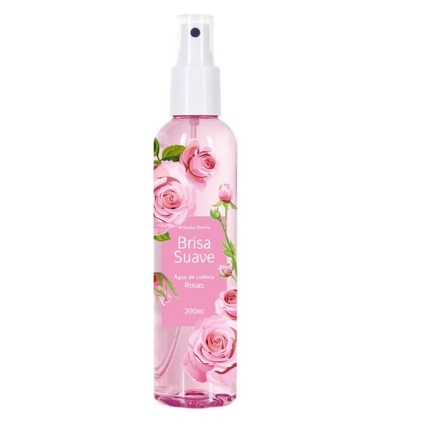 Brisa Suave Água de Colônia Rosas - Abelha Rainha 200ml