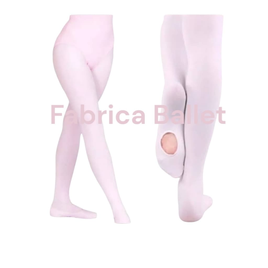 Meia Calça de Ballet Fio 80 Conversível Suplex - Dança Jazz - Fabrica Ballet