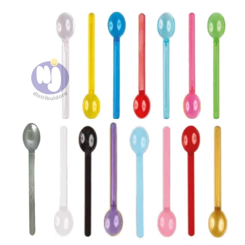 Mini Colher para Copinho de Brigadeiro Doces C/100 Unidades