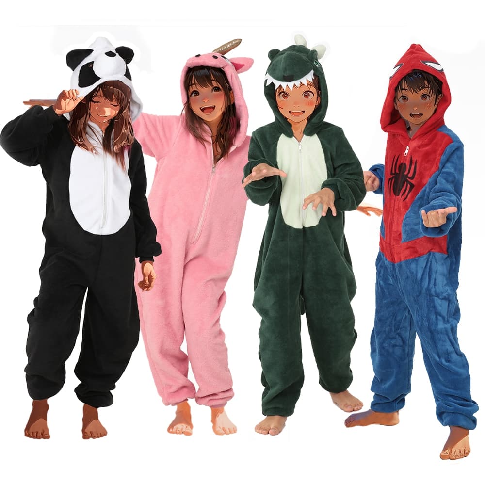 Pijama Kigurumi Infantil Personagens Fantasia