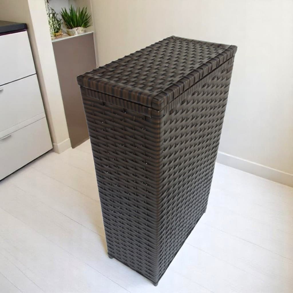 Cesto De Roupa Suja Fibra Sintética 50 Litros - 21x40x67