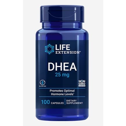 Life Extension DHEA 25mg 100 Caps Importado EUA