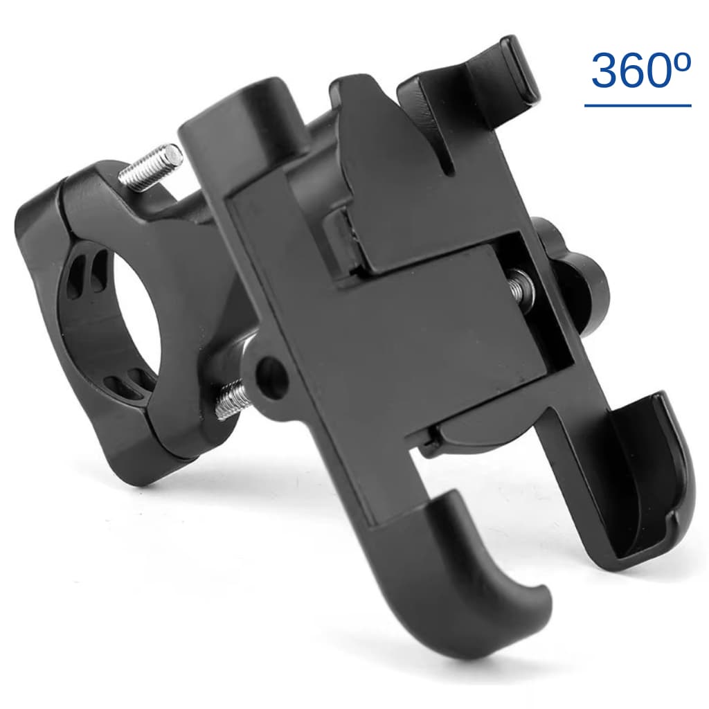 Suporte Celular Para Bicicleta Moto GPS  Ajustavél 360º Liga de Alumínio