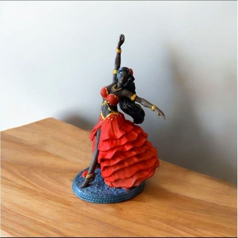 Cigana em Resina - Impressão 3D