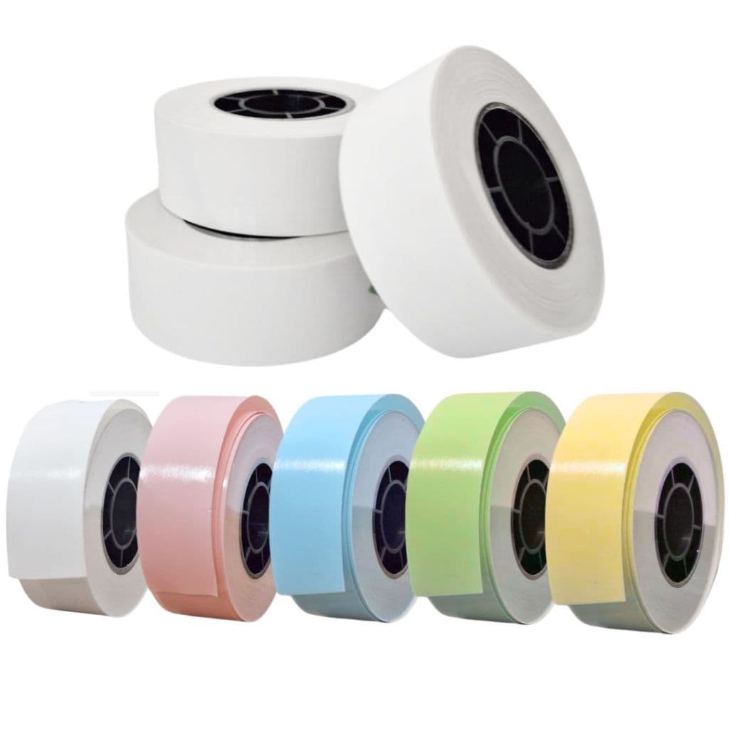 3 Etiqueta Adesiva Térmica Branca Contínua / Segmentada Impermeável HP2/HP3/HP4