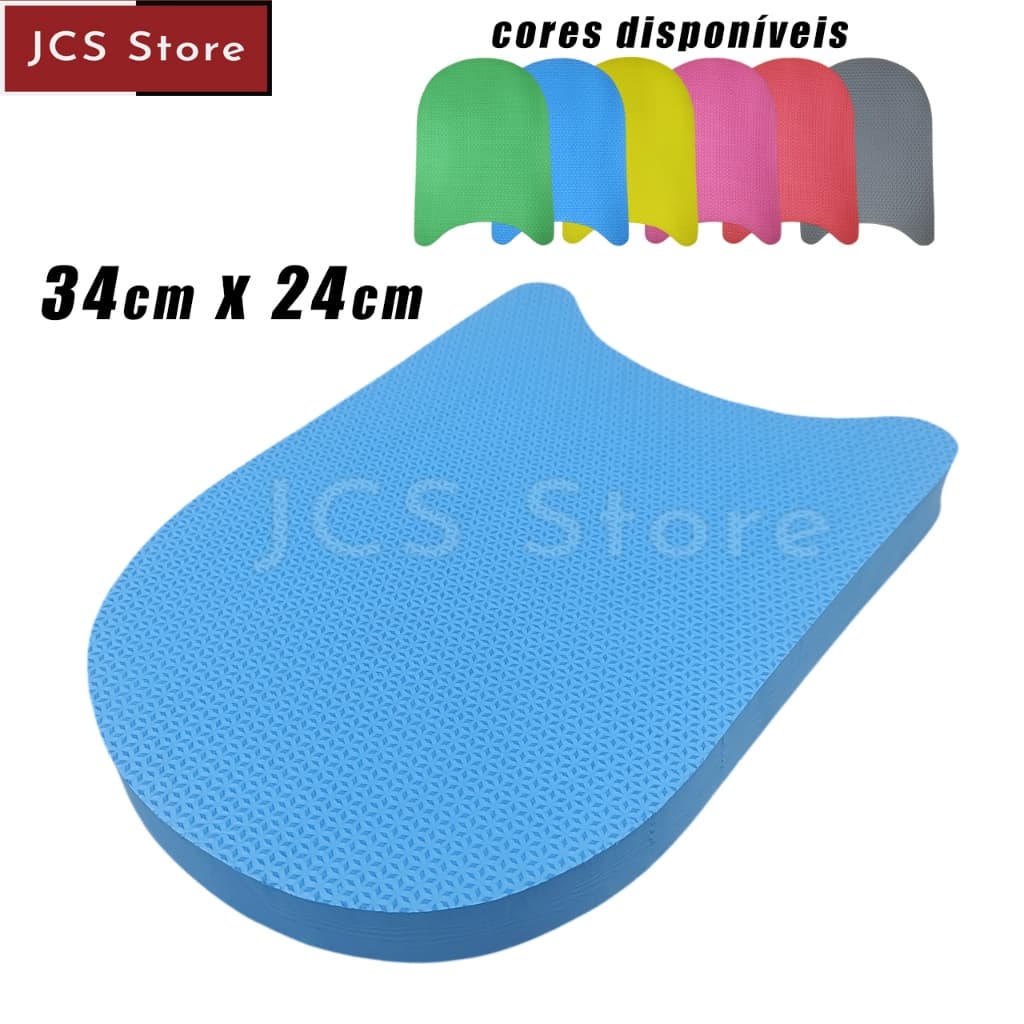 Prancha Natação 34 x 24 x 3 Eva Treino Hidroginástica