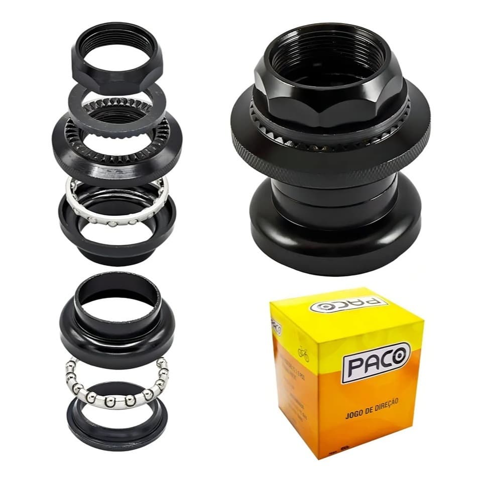 Movimento De Direção Stander 22.2mm 8 Peças Paco P/bike