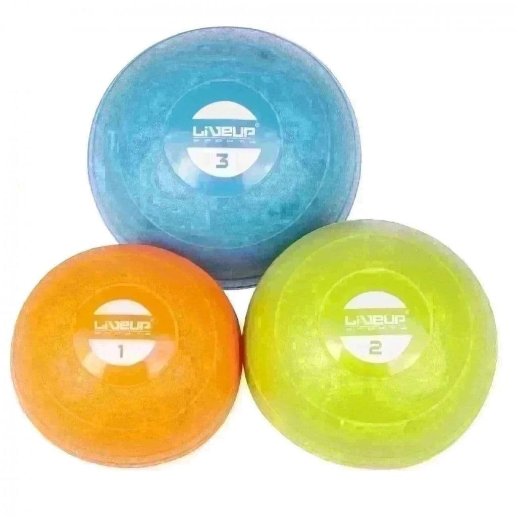 Toning Ball 0,5Kg 1kg 2kg 3kg - Bola Tonificadora Liveup Sports