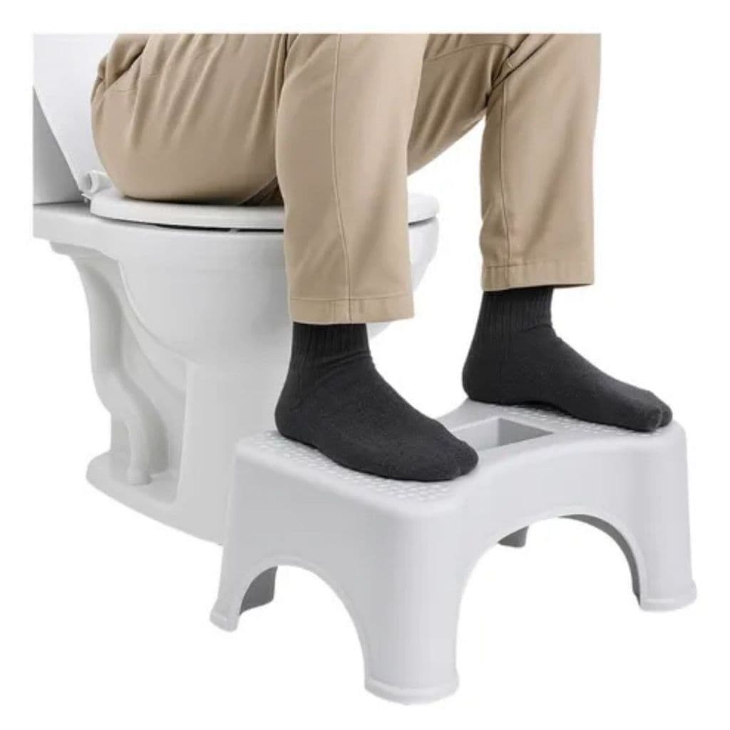 Apoio Banquinho de Cócoras Postura Ajustada Para Evacuação Intestinal