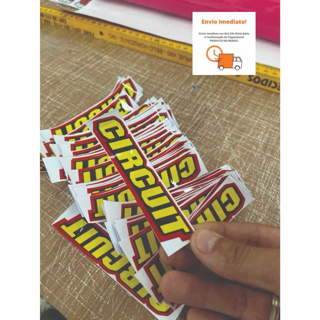 Adesivo Circuit de Pezinho