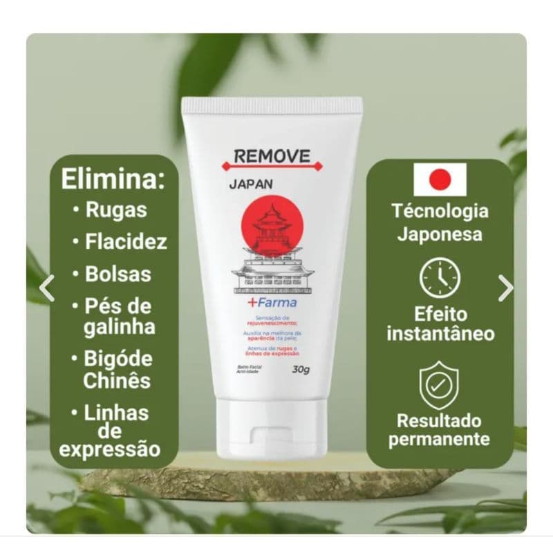 Pasta Remove Japan Site Oficial Nota fiscal 50 gr