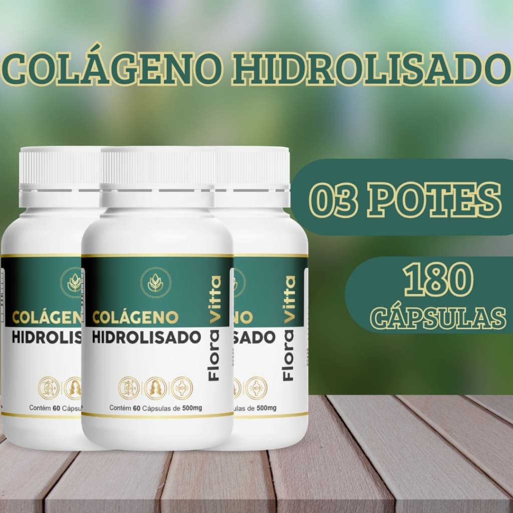 ✨ Colágeno Hidrolisado | Beleza de Dentro para Fora: Pele, Unhas, Cabelos e Articulações
