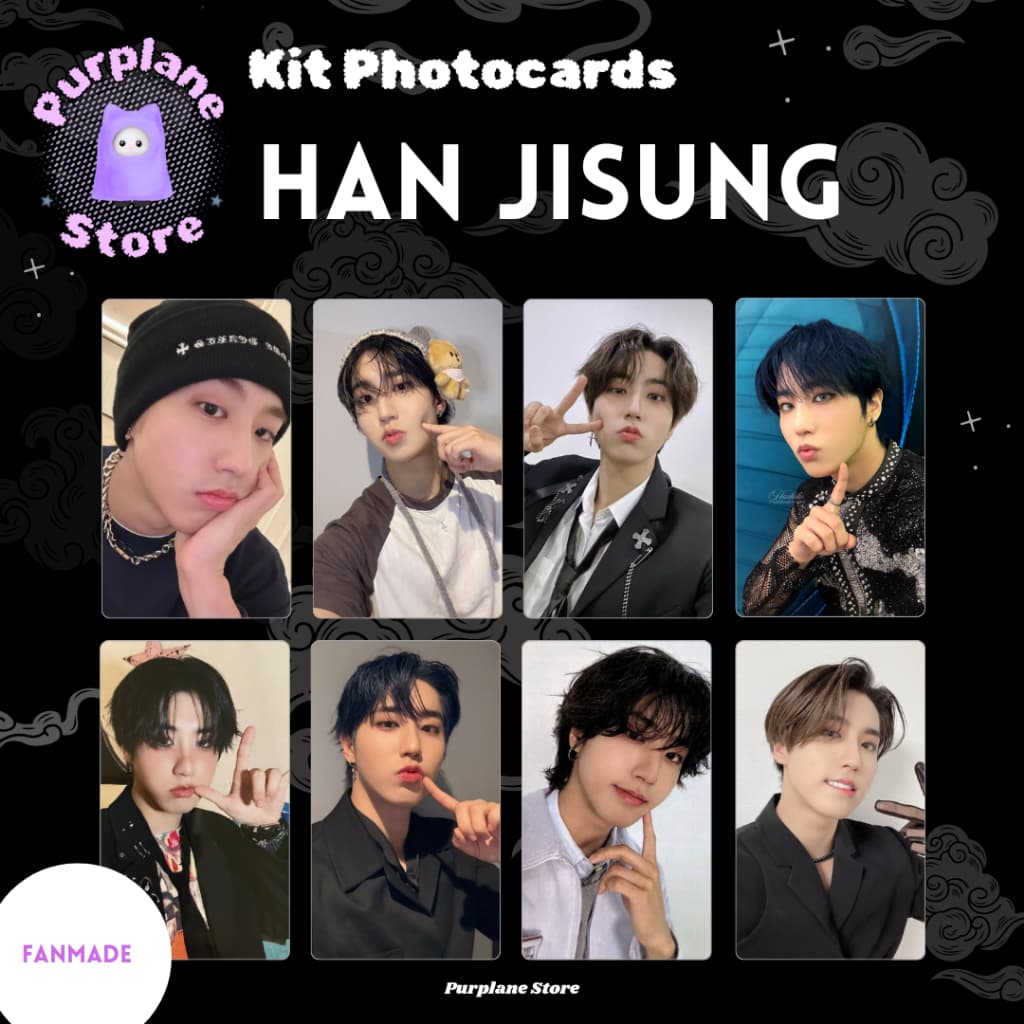 Han Jisung Selca Photocards Kpop Fanmade Stray Kids