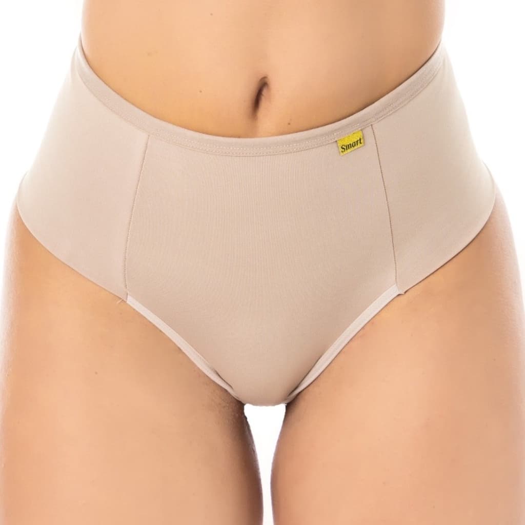 Kit Cacinhas Cintura Alta Pala Lateral Modeladora Segura Barriga Modelo Pós Parto