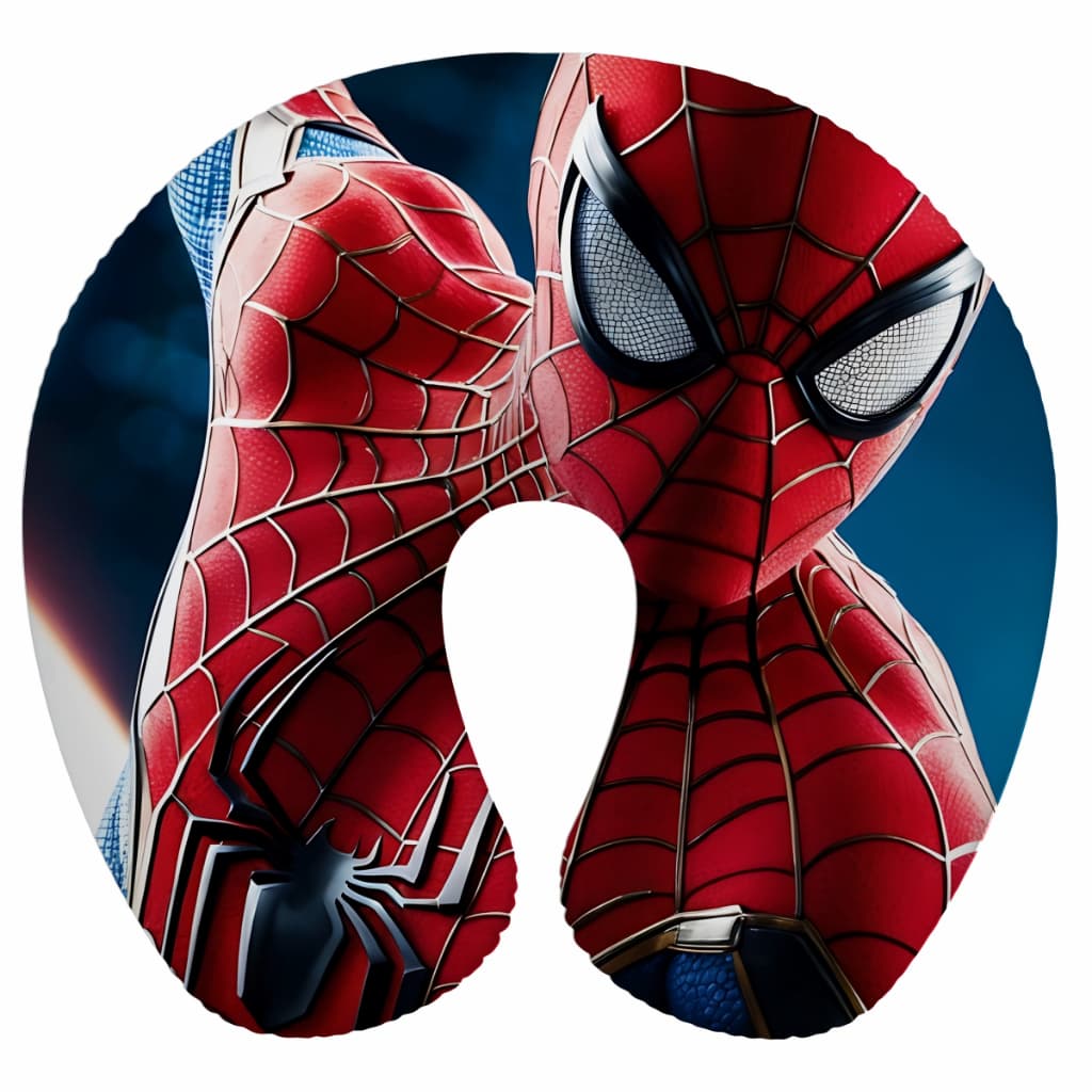 Protetor de Pescoço Homem Aranha e Capitão América Viagens confortáveis com os Super Heróis