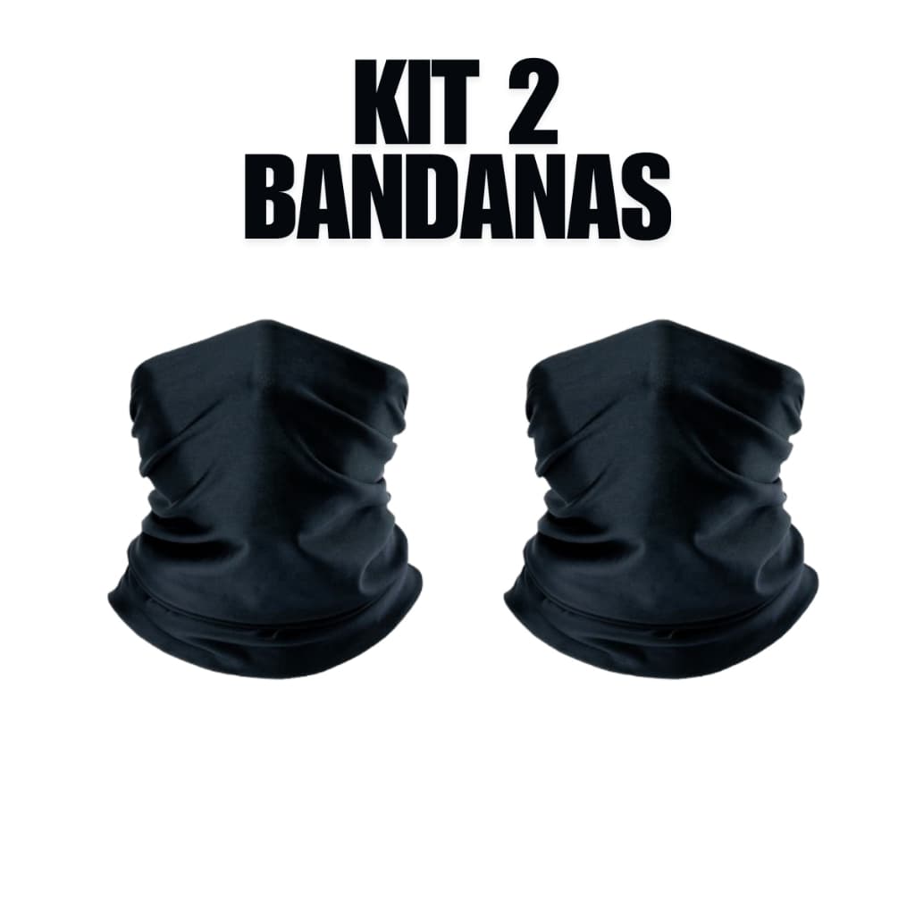 Bandana Ciclismo Running Unissex Bicicleta Corrida Tubular Balaclava Toca Preta