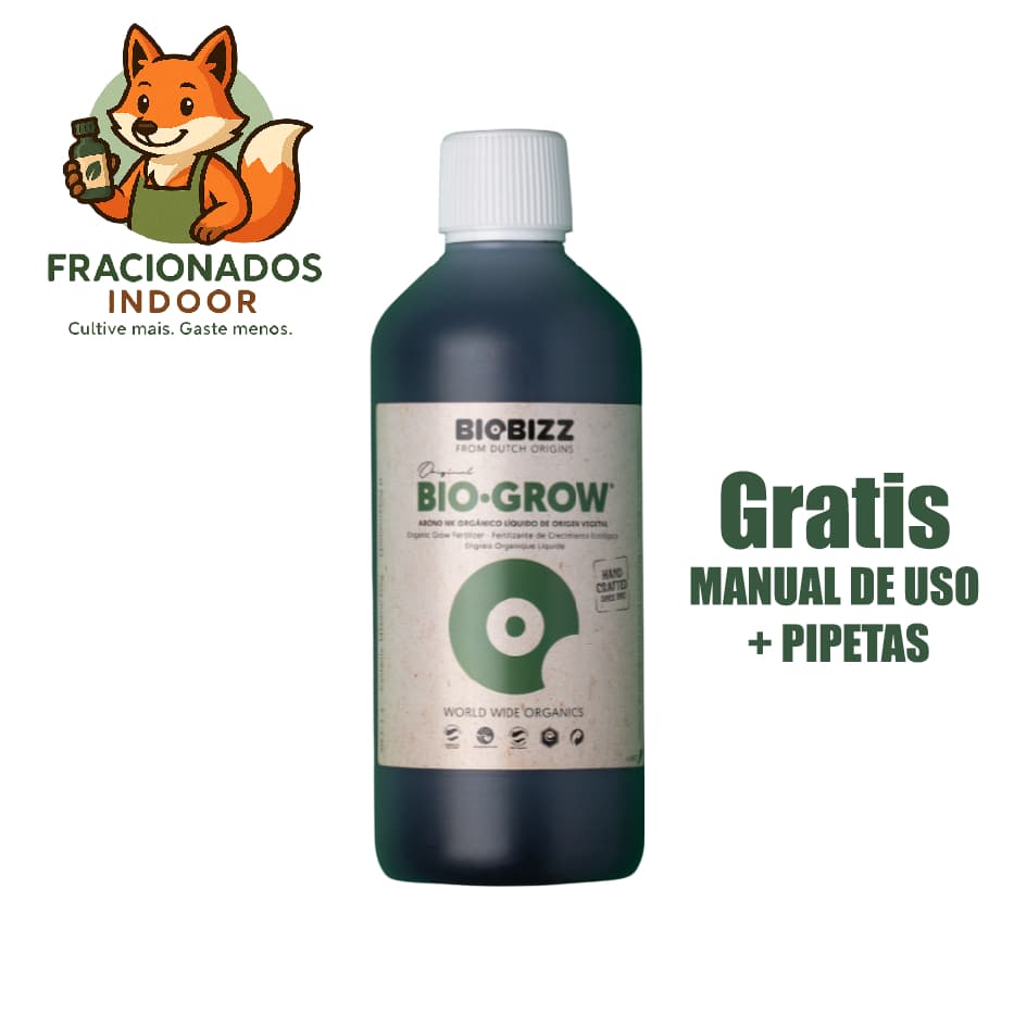 Fertilizante Estimulante Bio Grow 100ml Biobizz Cultivo Indoor/outdoor Grow