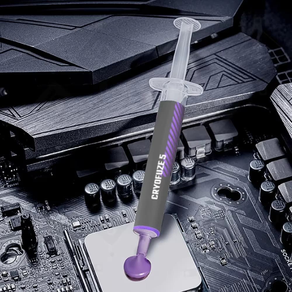 Pasta Térmica CryoFuze Violet 12.6 W/mK para PC Gamer GPU/CPU Video Games