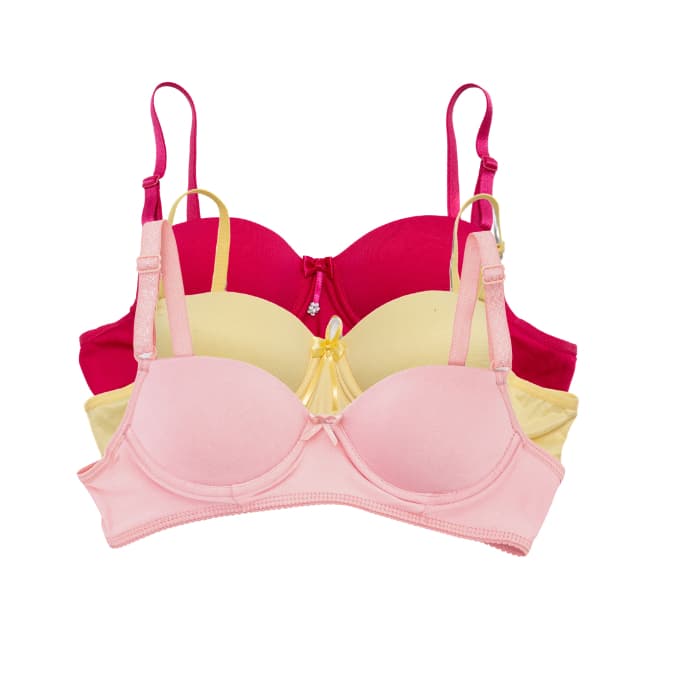 Sutiã Com Bojo Infantil Menina Moça