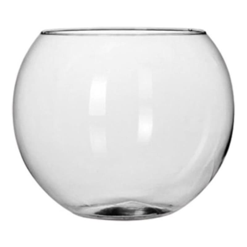 Vaso Aquario Redondo Decoração Vidro Terrário 10L (Promoção)