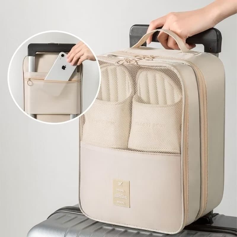 Bolsa de Viagem para Calçados com Alça – Multifuncional e Prática