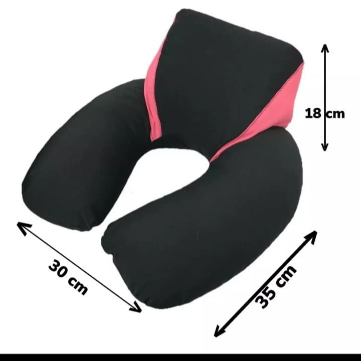 Almofada para pescoço com encosto confortável para viagem