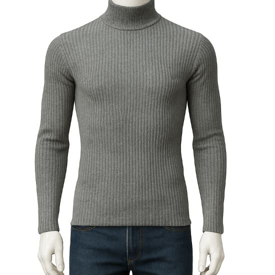 Suéter tricot masculino Cacharrel de lã Suéter tricô masculino roupas de inverno masculino Canelado P ao GG suéter lã