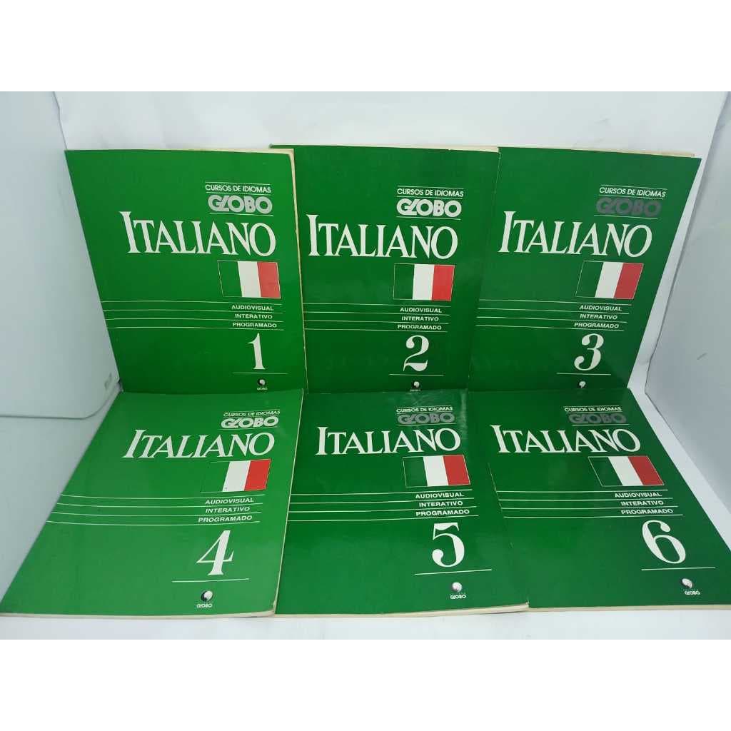 Coleção Cursos de Idiomas Globo Italiano