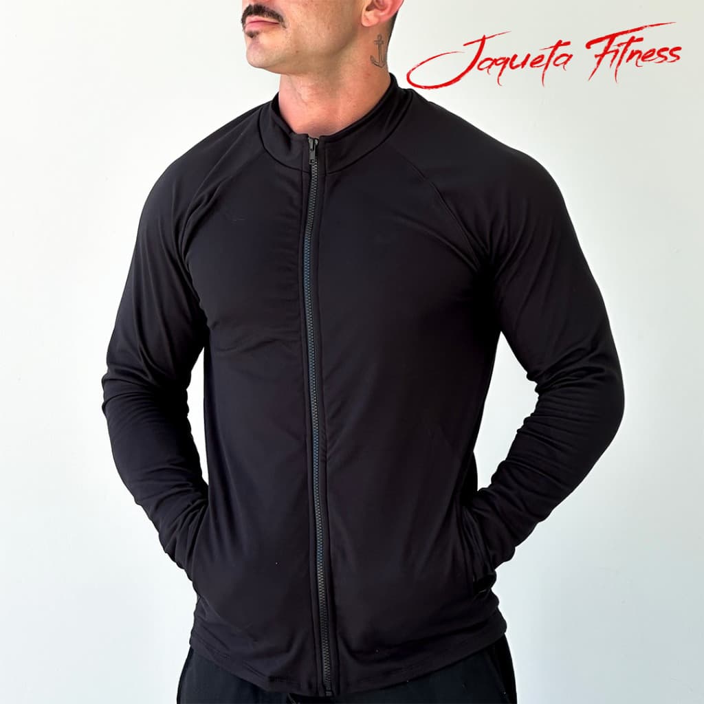 Jaqueta Masculina de Alto Desempenho Térmico para Exercícios Intensos