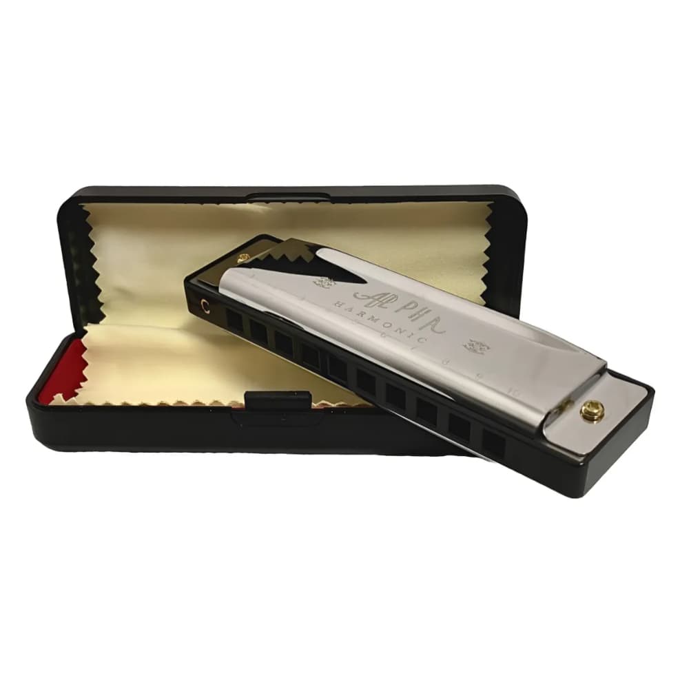 Gaita De Boca Alpha Profissional Harmônica Em Dó (c) Blues  p/  natal amigo secreto lembrancinha presente