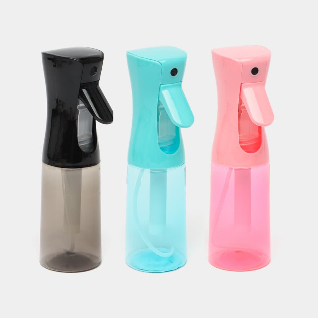 Borrifador Spray Névoa Pulverizador 300ml Barbeiro Cabelereiro Jato Contínuo Profissional para Salão