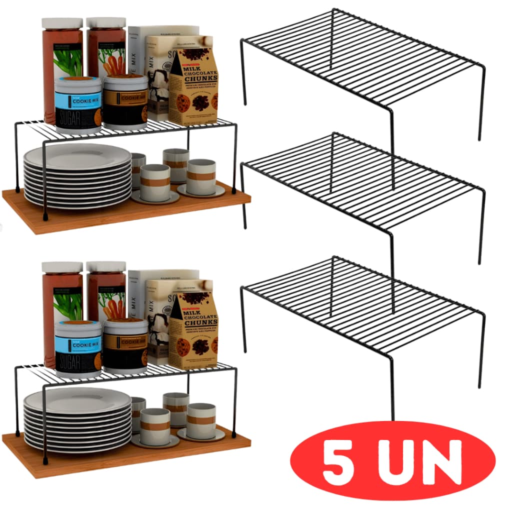 Organizador De Armário De Cozinha Tamanho 33cm