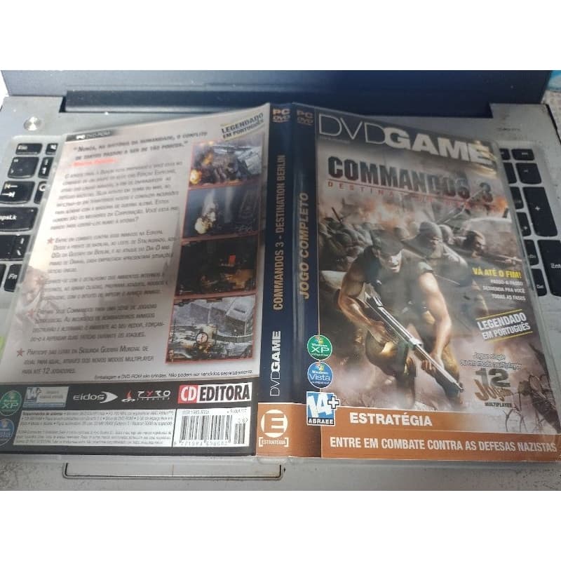Commandos 3 Destination Berlin - Jogo Completo Para PC DVD Rom + Revista
